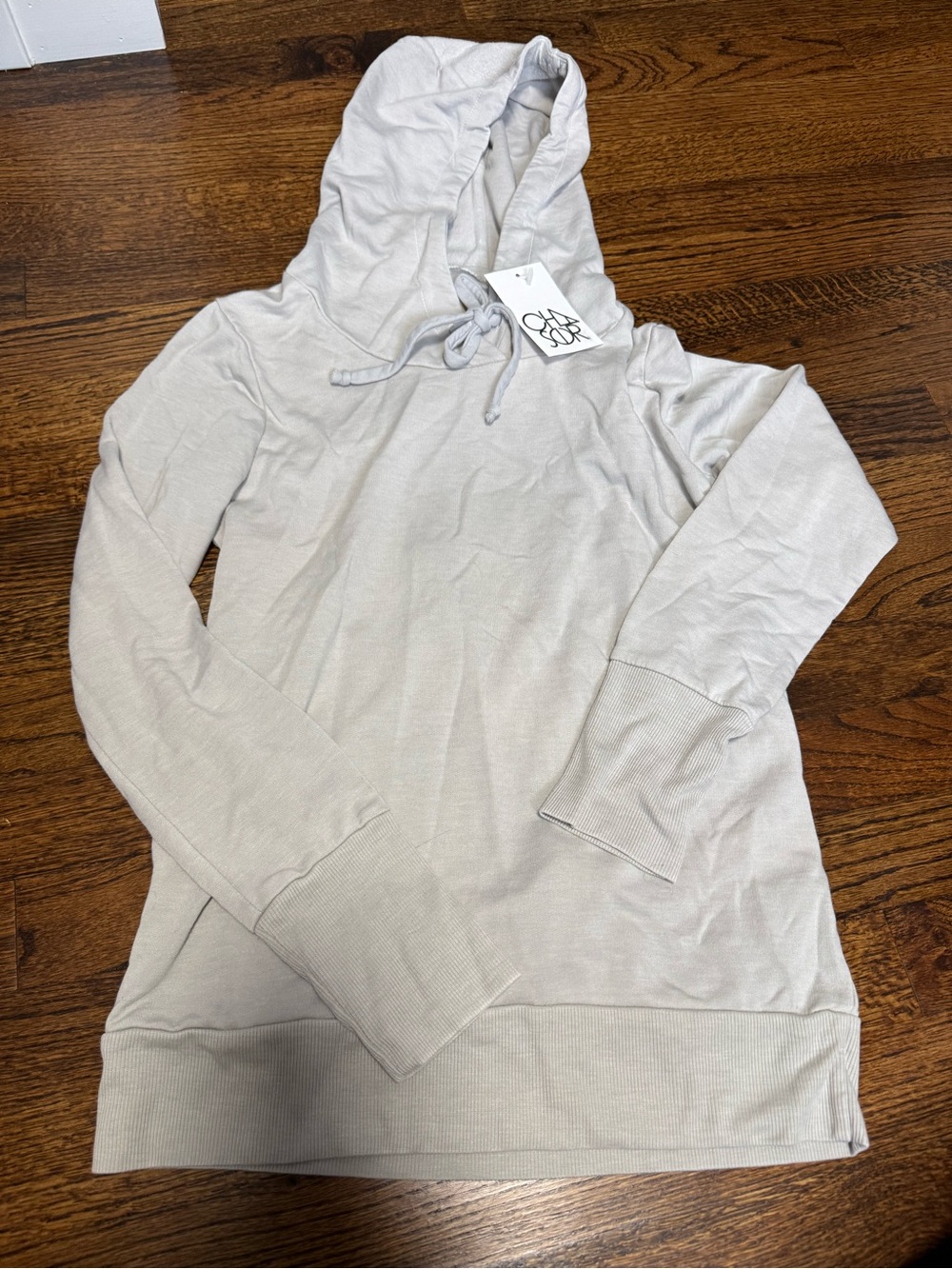 Women’s Lightweight Hooded Pullover - Light Gray